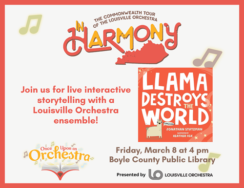 Louisville Orchestra presents Llama Destroys the World