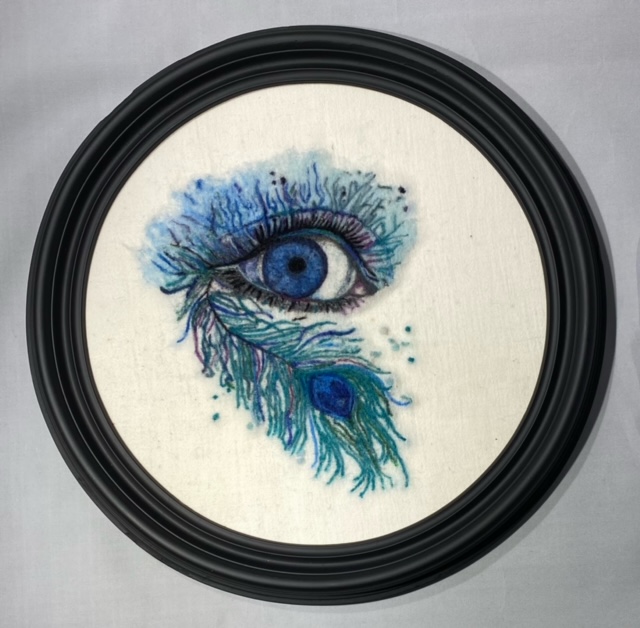 Blue Eyes Devine Splendor_Jane Hutchens artist