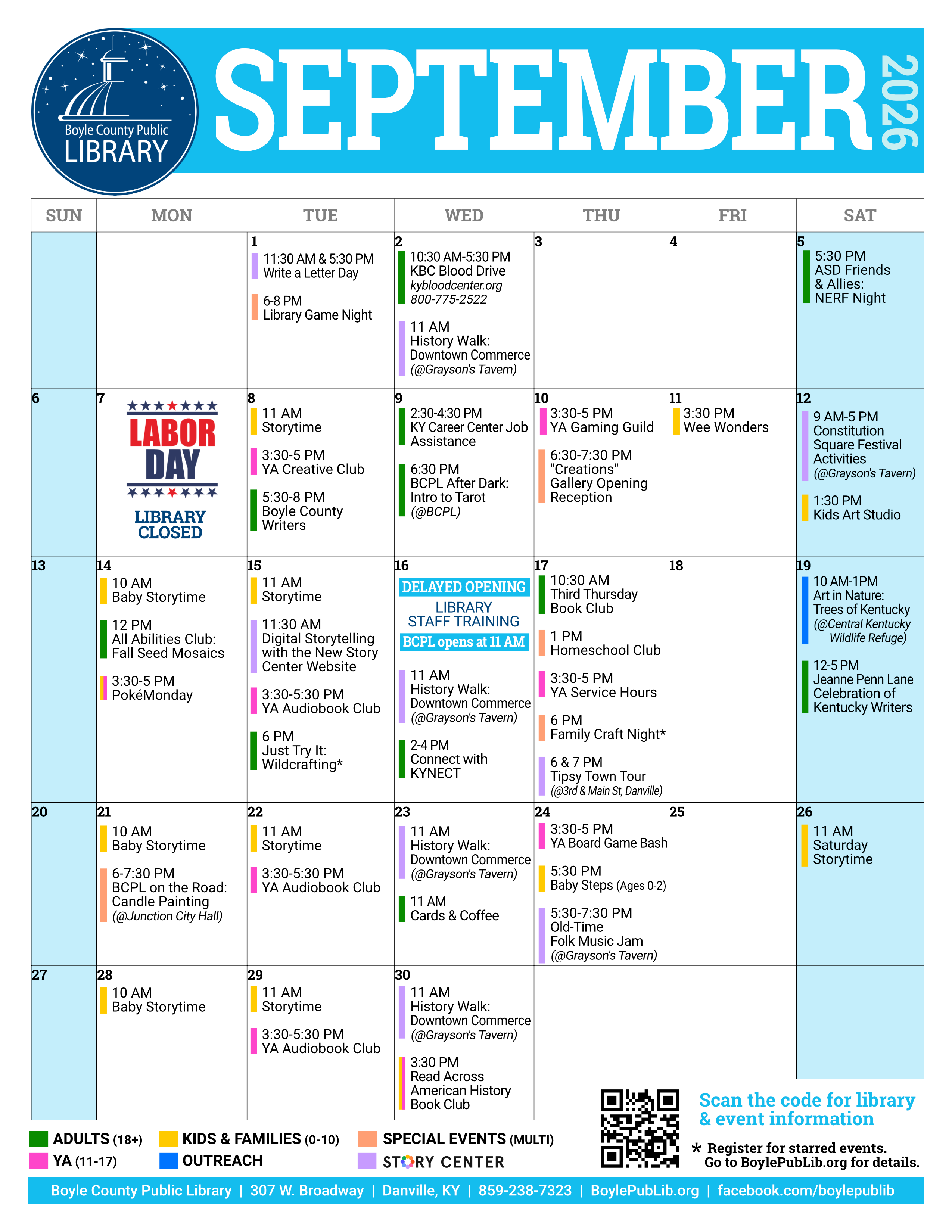 September 2026 Calendar