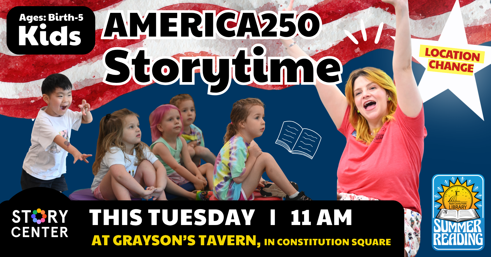 Storytime America250 graphic