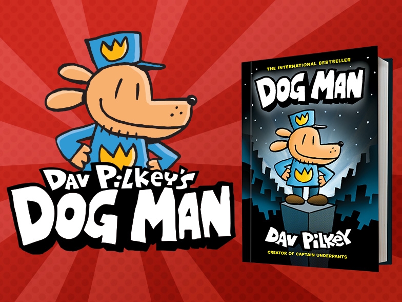 Image of Dog Man cover. Dog Man is a Juvenile Graphic Novel.