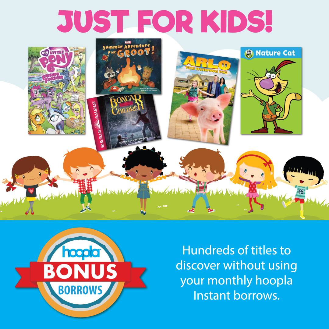 hoopla Bonus Borrows Just for Kids