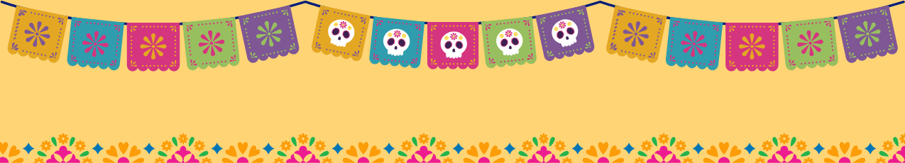Dia de Muertos slider with banners
