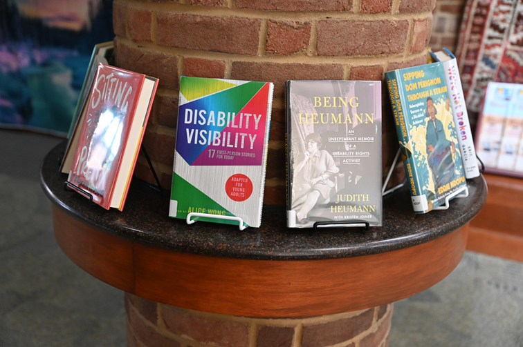 Disability Pride Month display